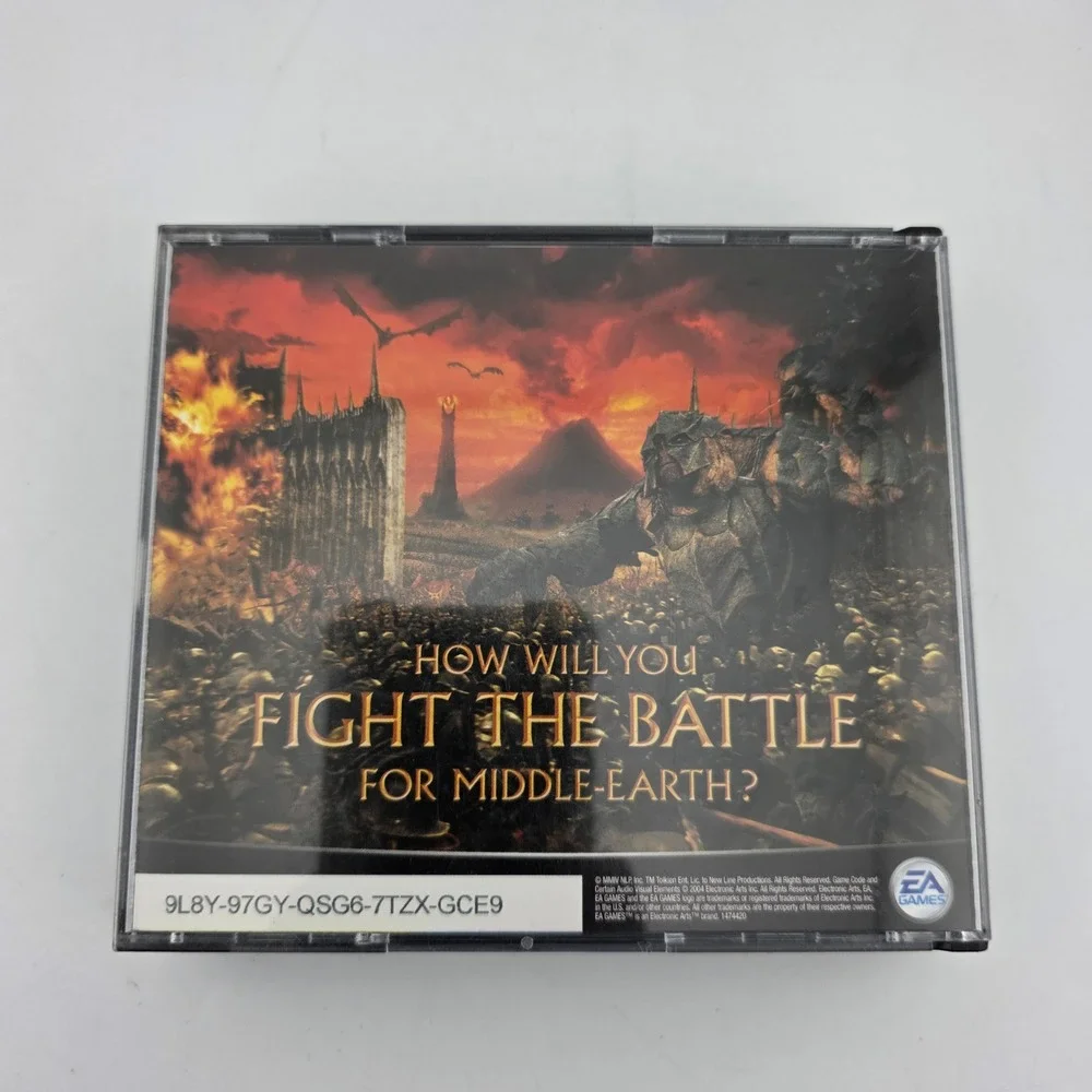 EA The Lord of the Rings The Battle for Middle-Earth PC-CD 4-Disc Set FAIR